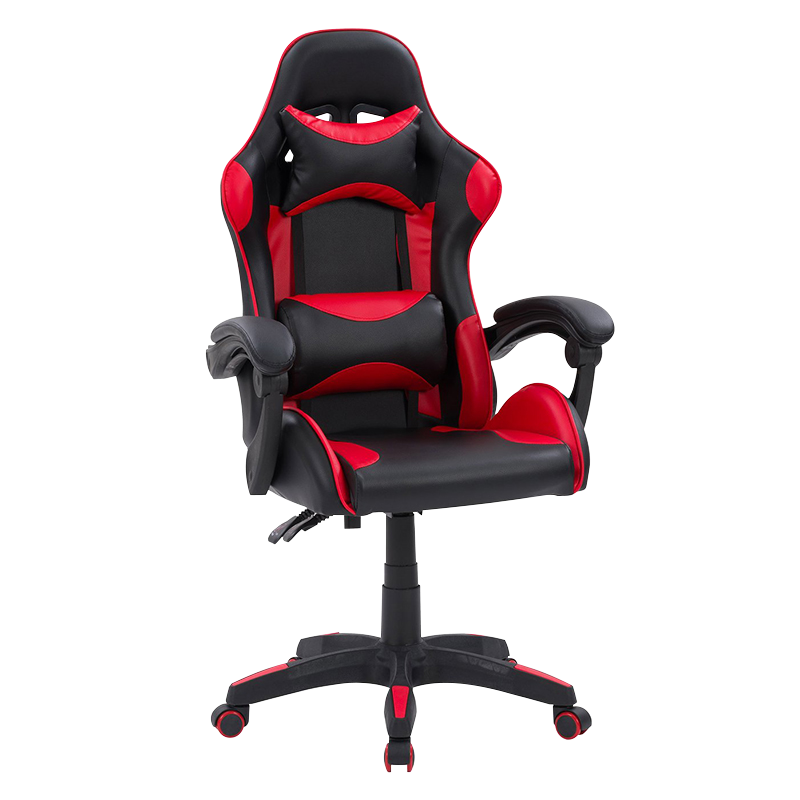 Red Linkage Pad Armrests Reclining Gamer Chair(Y-2410)