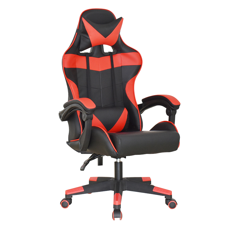 Linkage Armrests Reclining Leather Gaming Chair(Y-2448)