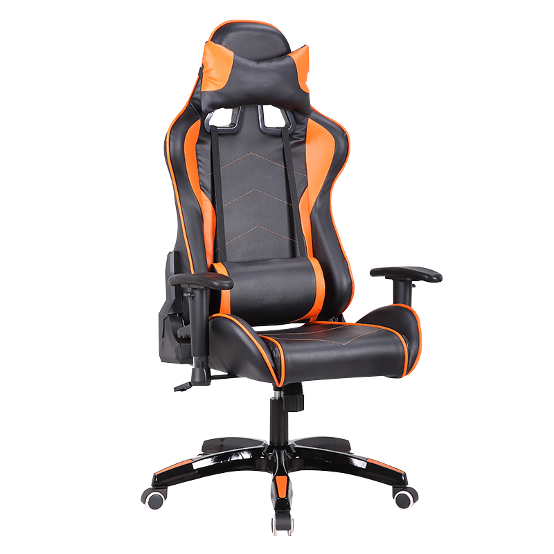 Orange Adjustable Lift Computer Video Racing Gaming Chair(Y-2669)