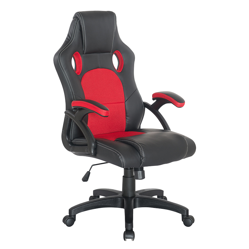Fixed Pad Armrest Leather Gaming Office Chair(Y-2706)
