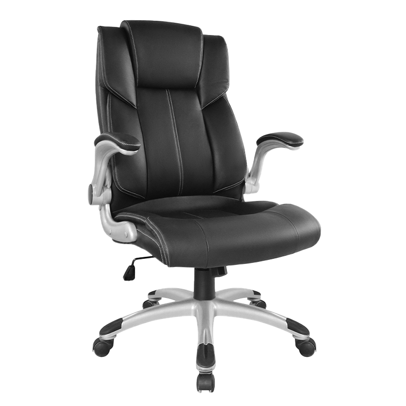 High Back Adjustable Pad Armrest Executive Office Chair(M-6135)