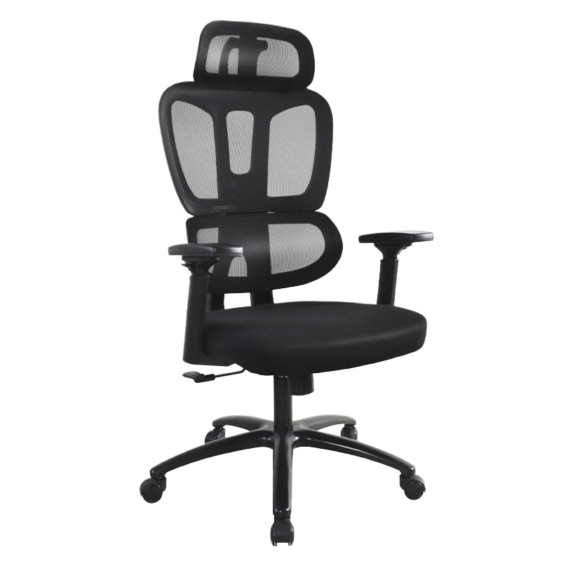 Ergonomic High Back Secretary Chair na may 3D Armrest(W-9110)