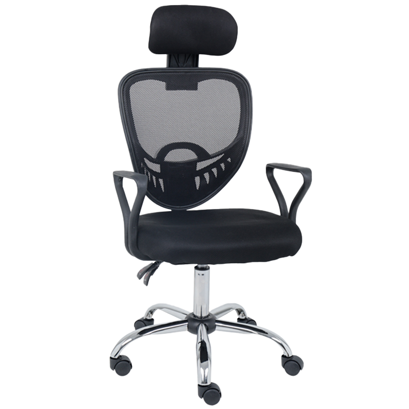Black PP Armrest High Back Mesh Chair(Y-1709)