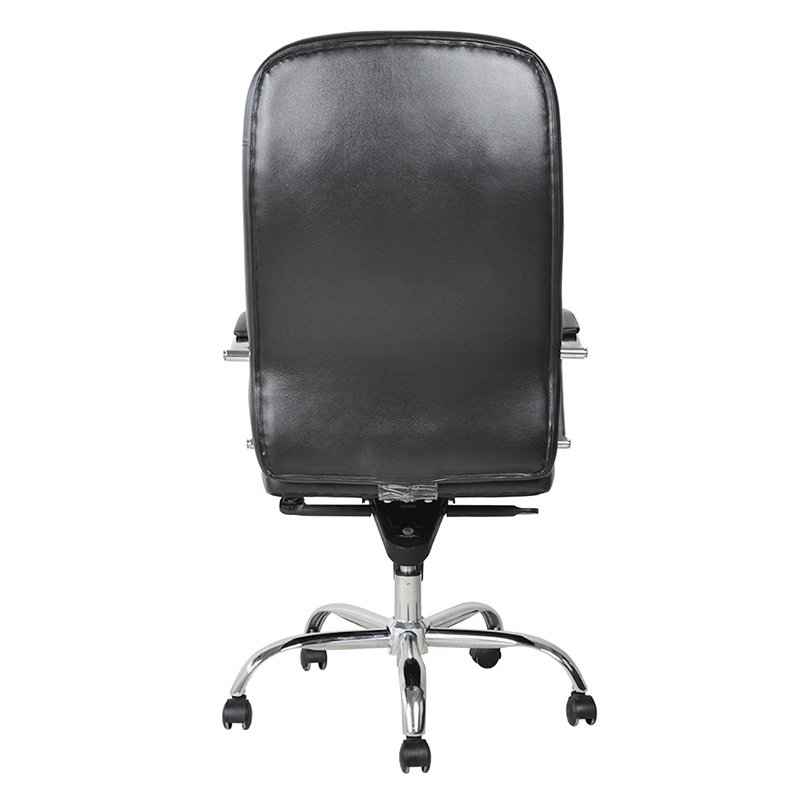 Ergonomic Manager Office Chair na may Chrome Pad Armrest(M-6117)