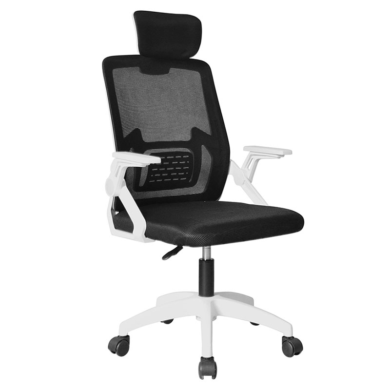 High Back PP Flip Armrest Secretary Mesh Chair (Y-2311)