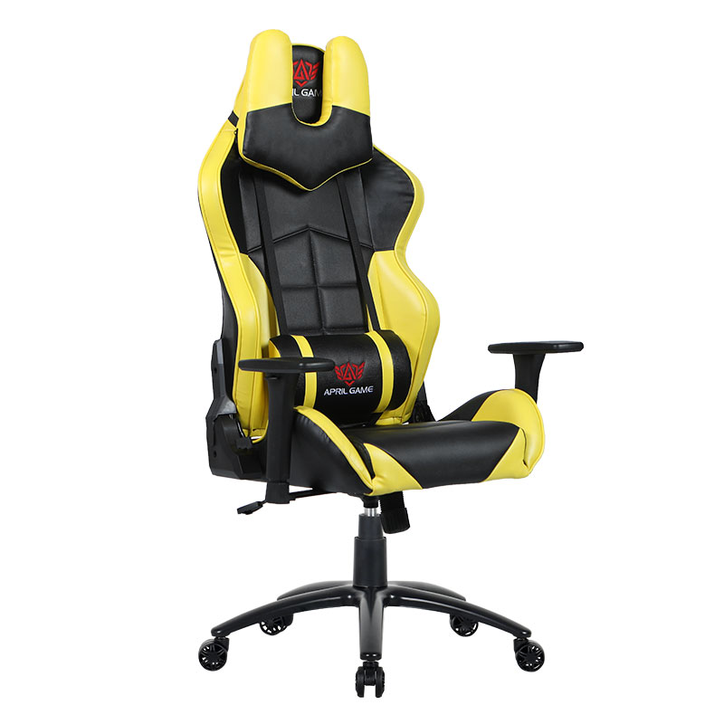 3D Swivel Gaming Chair na may Armrest Height Adjustment at Front-Back Rotation(Y-2576)