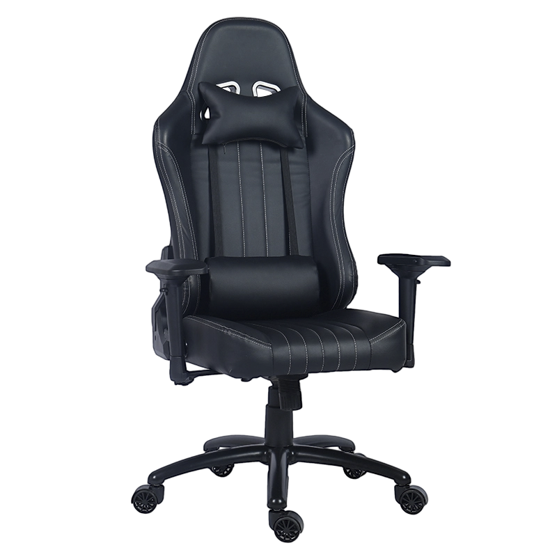 Black PU High Back 4D Armrest Racing King Gaming Chair(Y-2546 )