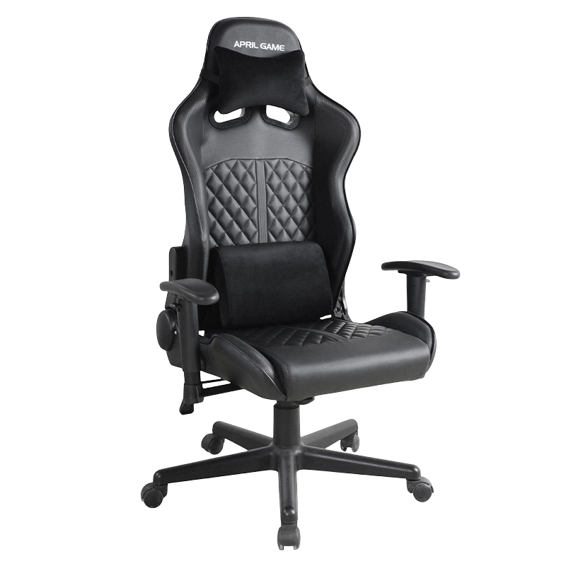 Mataas na likod na 2D Armrest Swivel Racing Gaming Chair (T-7133)