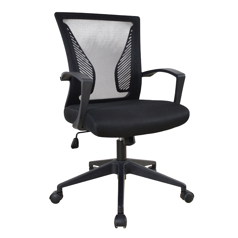 Black Ergonomic PP Armrest Mesh Task Chair para sa Home Office（W-9107)