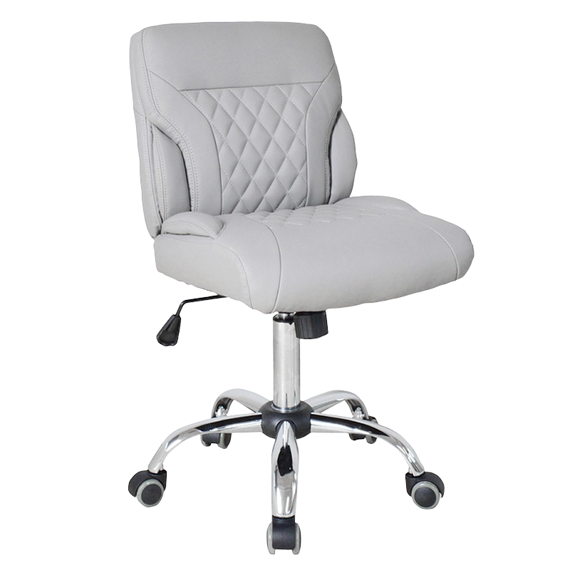 Gray Height Adjustable Simple Armless Swivel Barber Salon Chair(GY-2133)