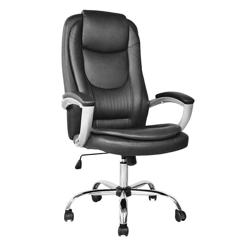 High Back Executive Office Chair na may Painting Padded Armrest (M-6123)