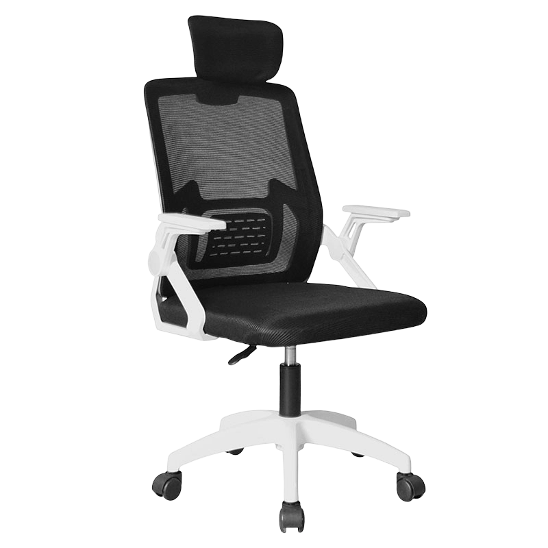 High Back PP Flip Armrest Secretary Mesh Chair (Y-2311)