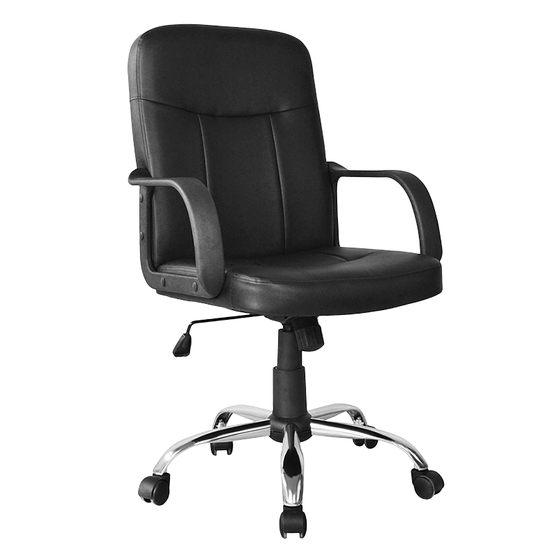 Mid Back PP Armrest Task Office Chair na may Chrome Base(Y-2744)