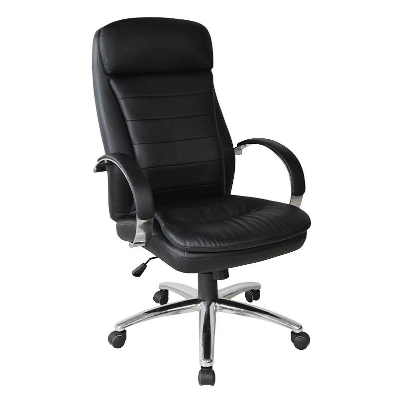 High Back Chrome Pad Armrest Executive Office Chair (Y-2820)